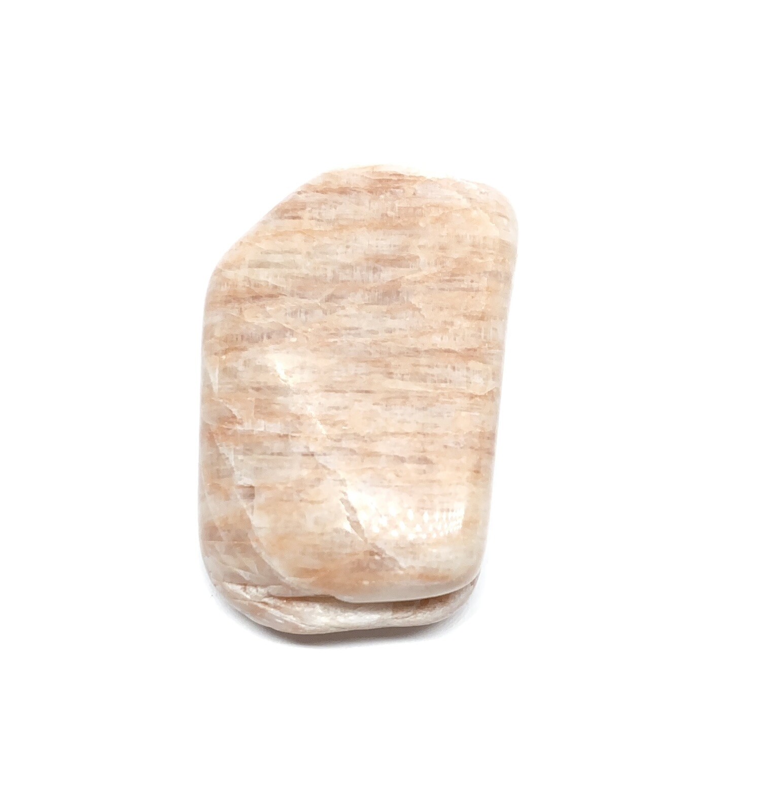 Salmon Moonstone Polished 53g 1 1/2in