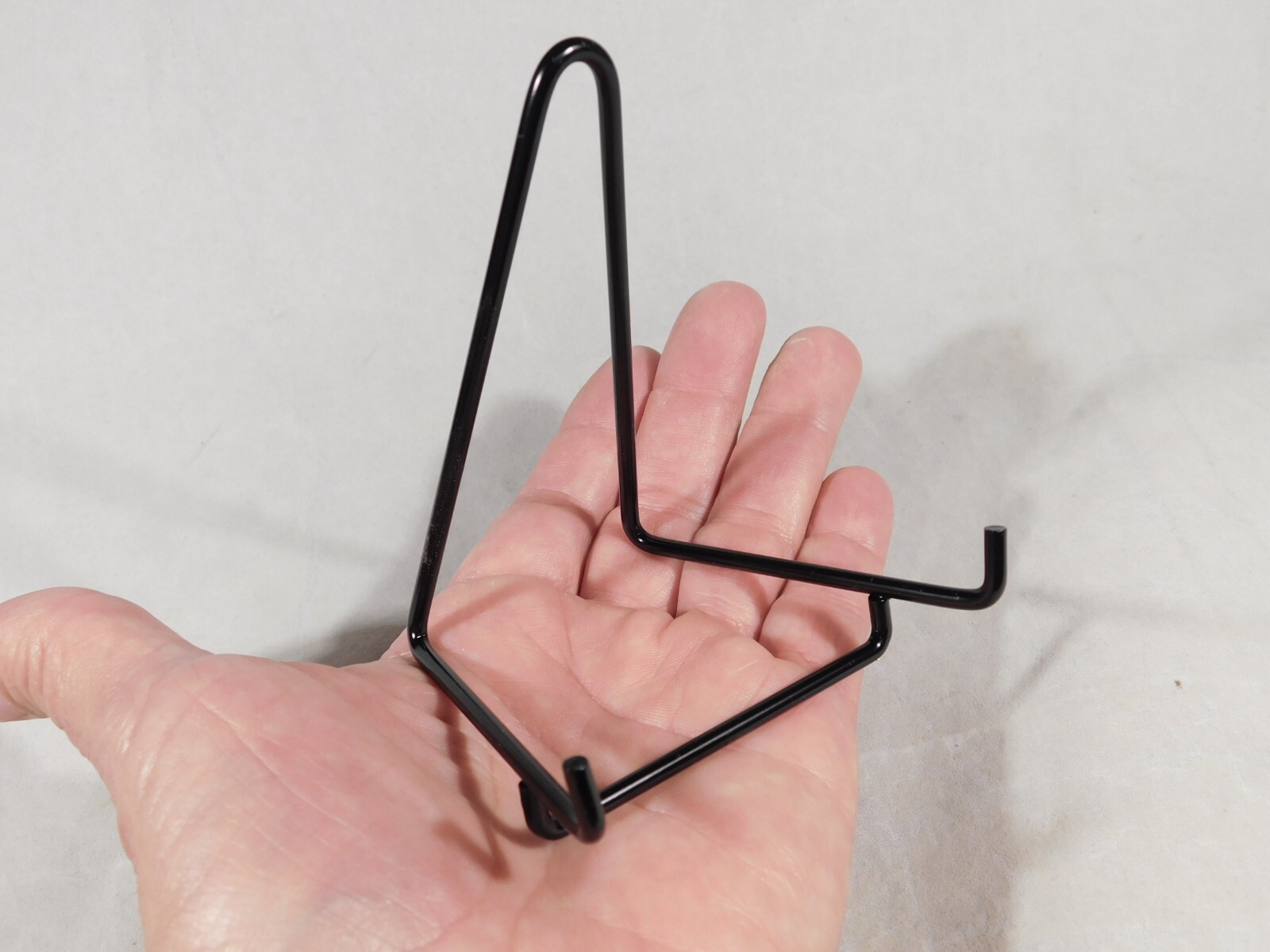 Easel Display Stand Medium Size Black Metal