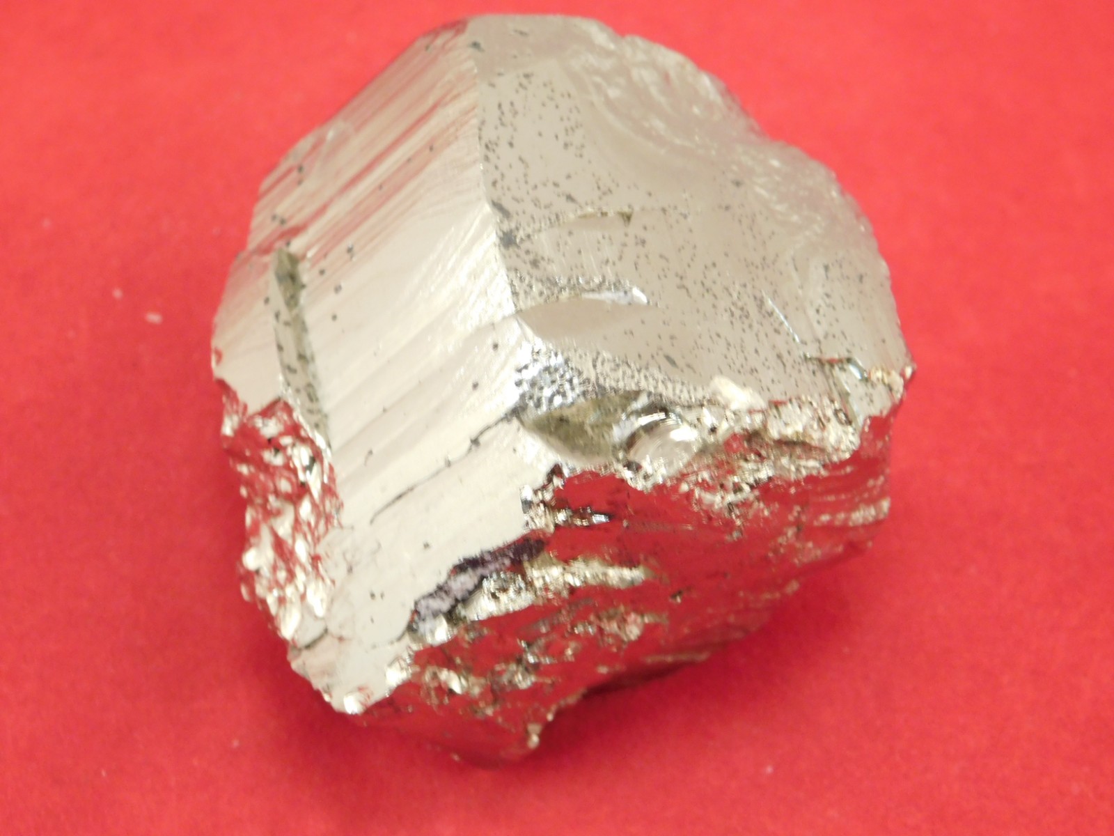 Larger! 100% Natural Pyrite CUBE Cluster Huanzala Mine Peru 358gr