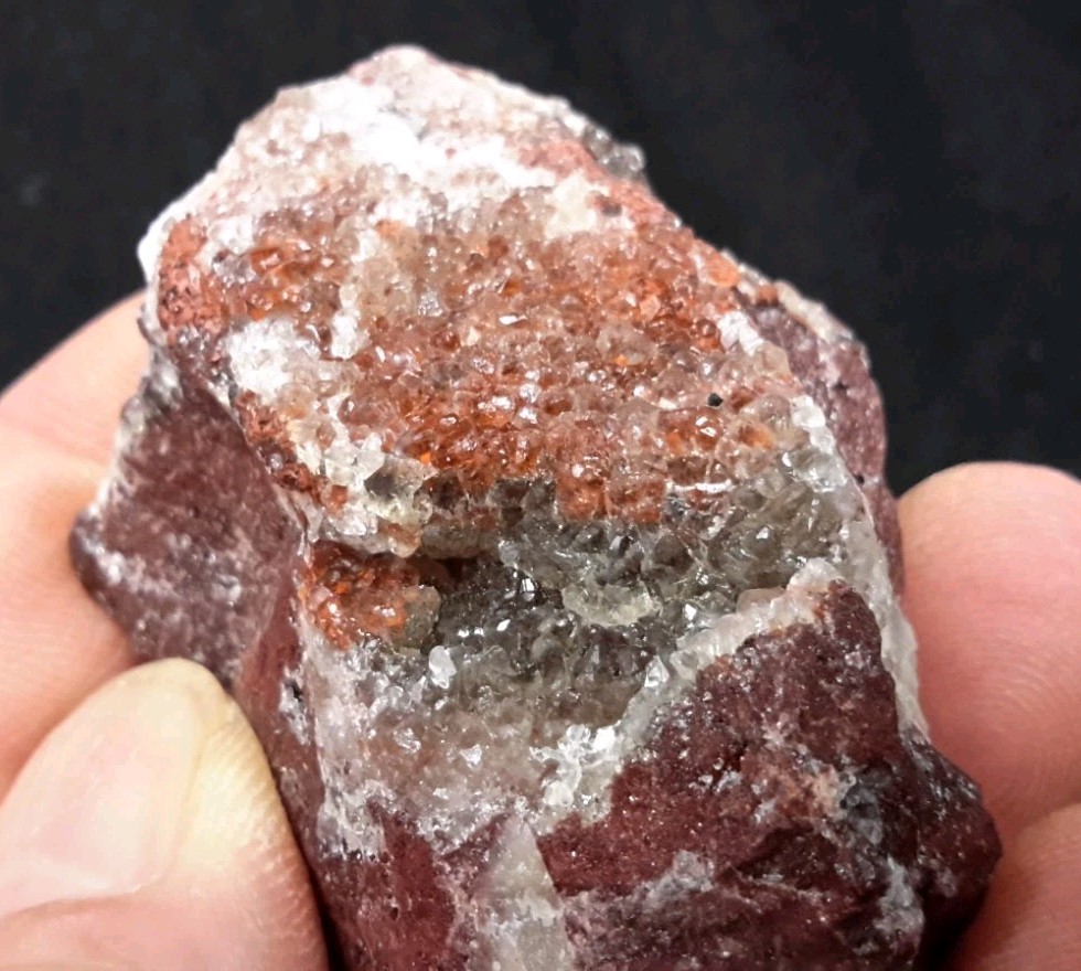13 Piece Lot of FLUORITE with CALCITE from Chihuahua, Mexico (2 Pounds)
