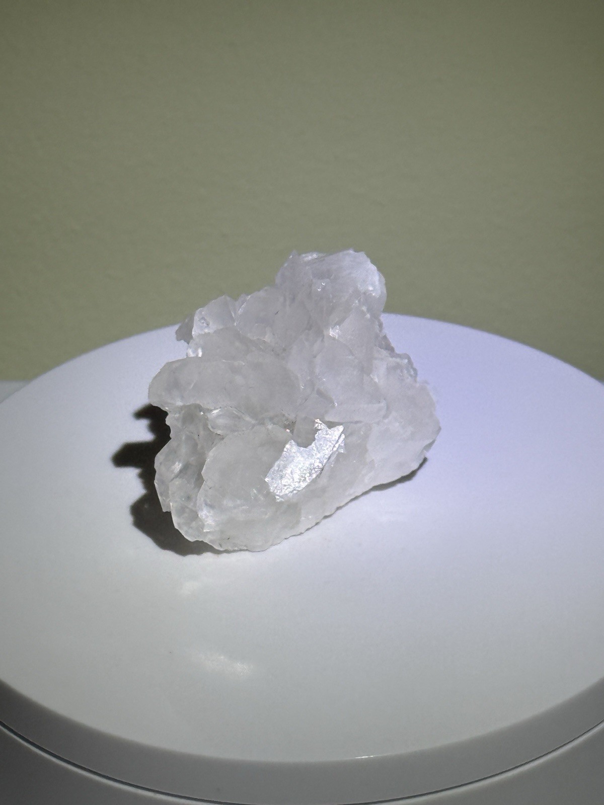 RADIANT Calcite Crystal Cluster Fluorescent Mineral Specimen – China