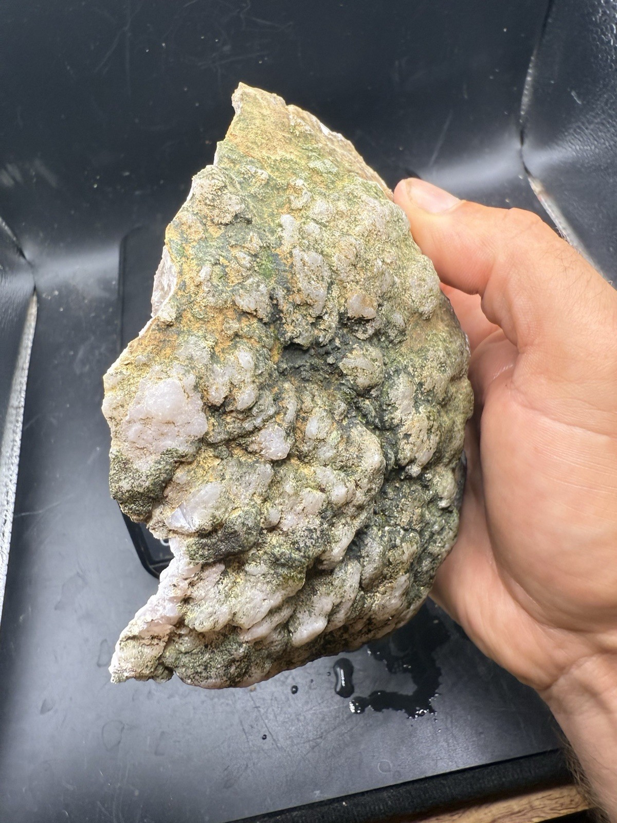 Rare Indiana Amethyst Geode Light Lilac Purple Ametrine 5,905 Carats All Natural