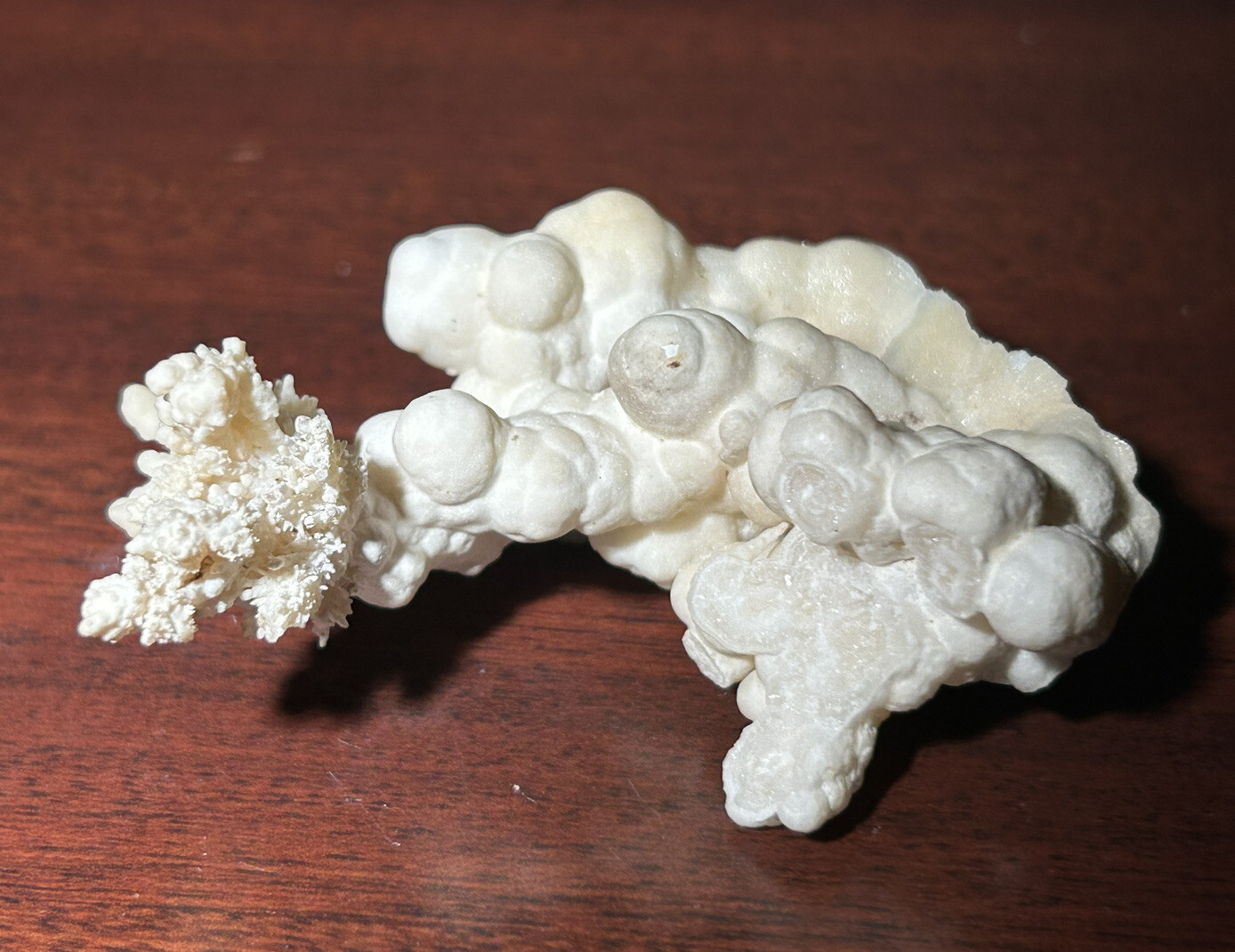 ARAGONITE on CALCITE – Stevenson-Bennett Mine, Doña Ana County, New Mexico