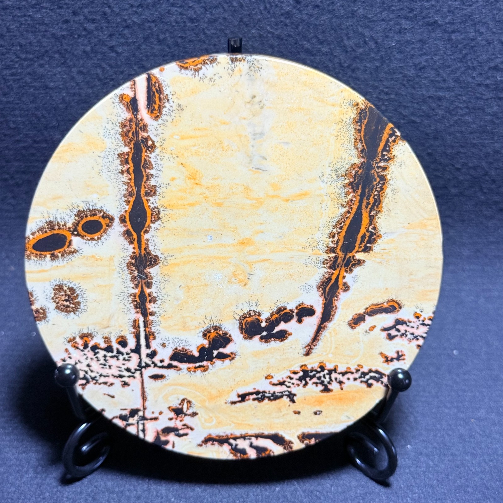 171g Natural Chinese Painting Stone Crystal Ornaments for Home Decoration 27