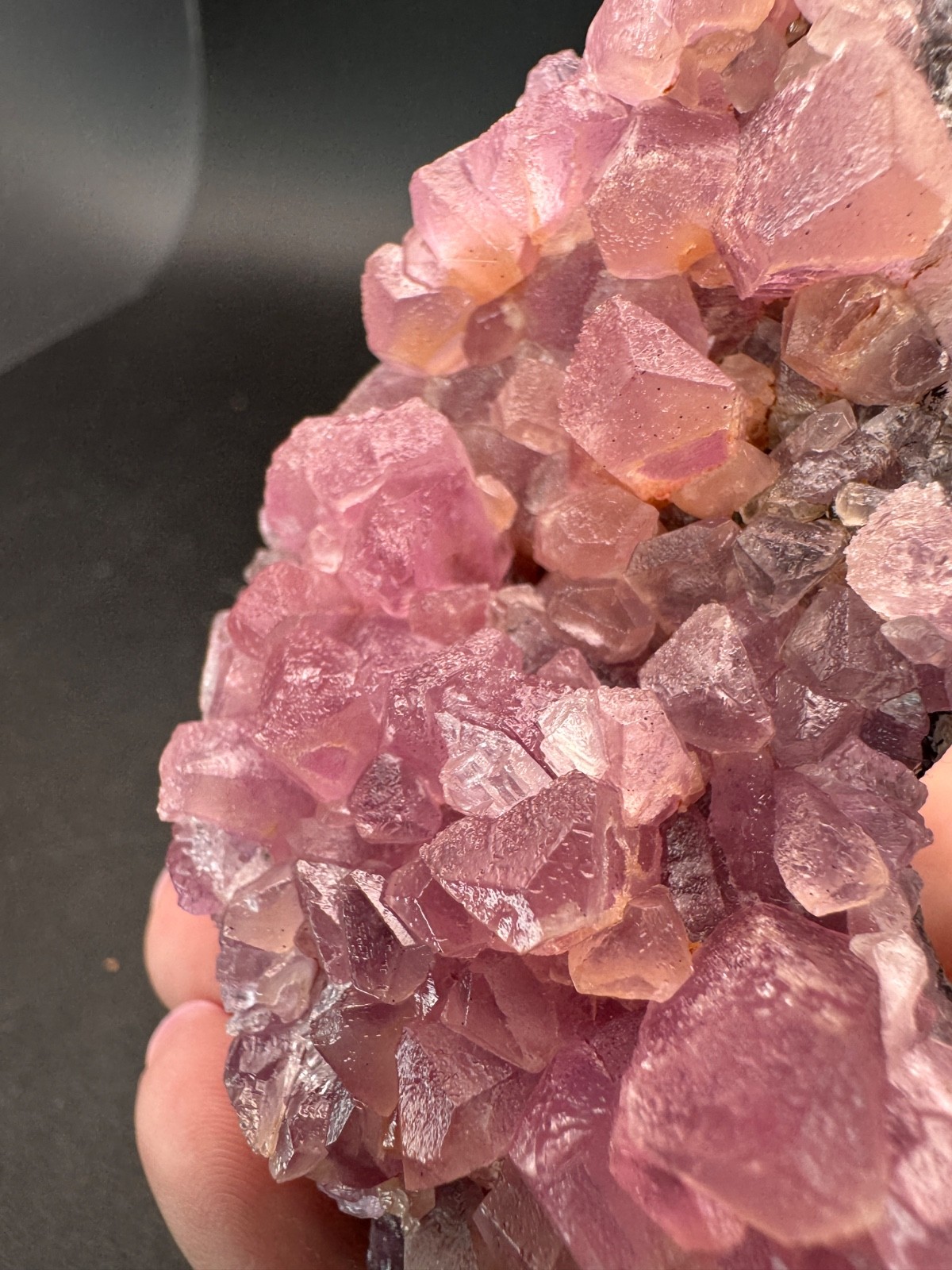 6869 HIGH QUALITY, Huge, Gemmy Cobaltoan Calcite Crystals Morocco 195g
