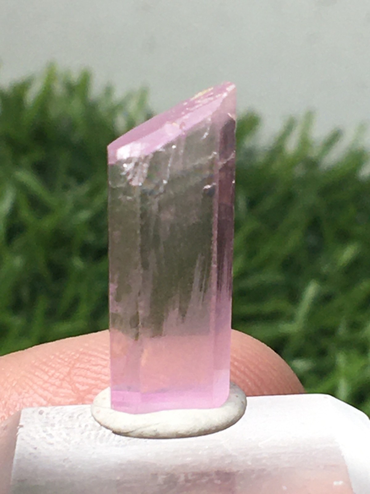 9.80 Carats AMAZING NATURAL POLISHED KUNZITE CRYSTAL FROM AFGHANISTAN (77zb)