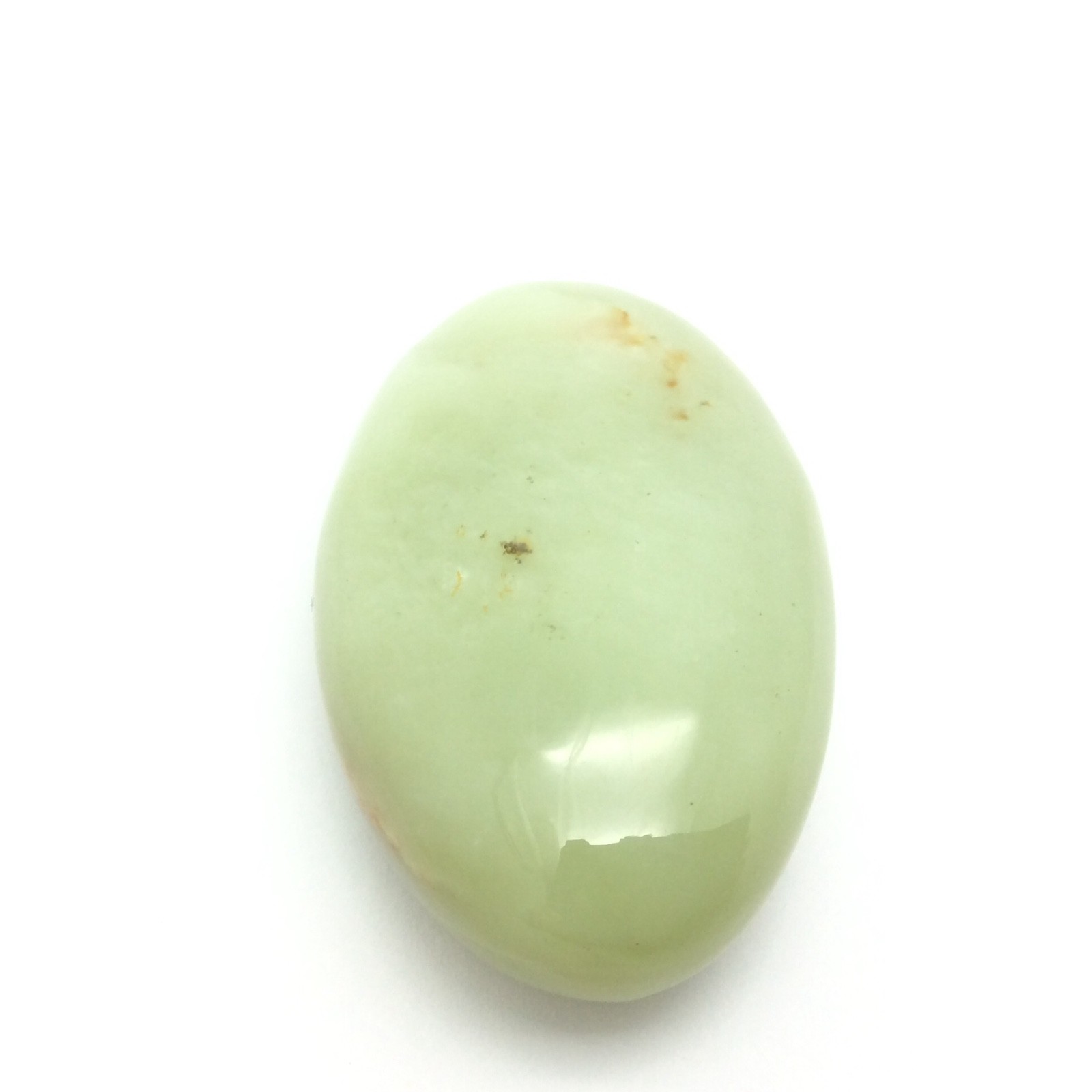 Siberian Jade Pebble Pistachio Green Brown Nephrite Jade Stone Siberia #18