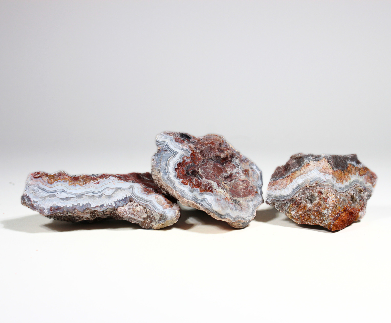Mexican Lace Agate – Rough Rocks for Tumbling from Mexico – Bulk Wholesale