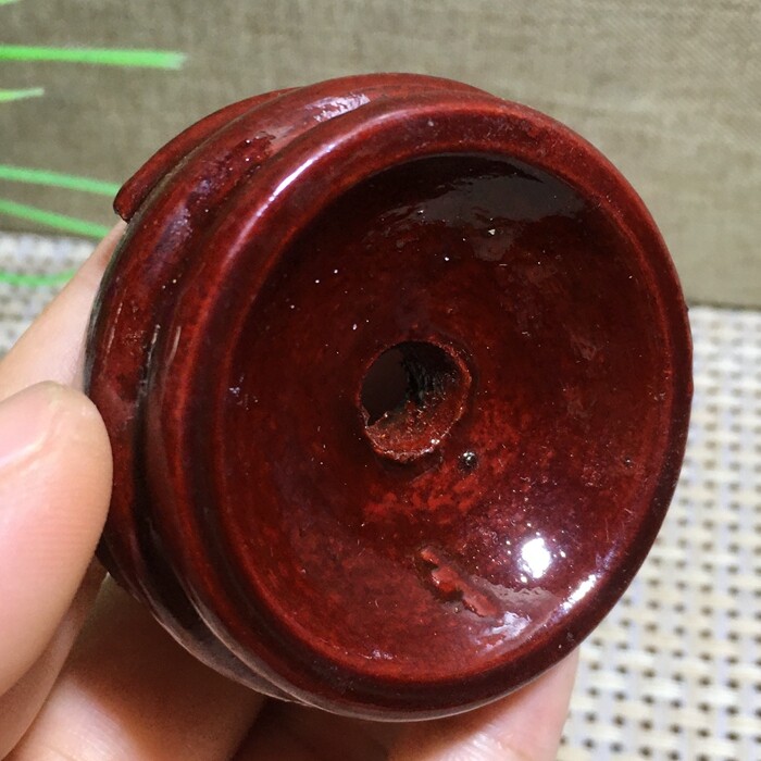 2PCS 50mm Red Rosewood Wooden Base Stand holding Crystal ball/sphere