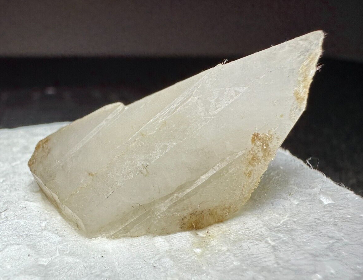 ➤ 1-1/2″ WHITE DOGTOOTH CALCITE Pleasant Ridge Rensselaer Indiana VIDEO➤435
