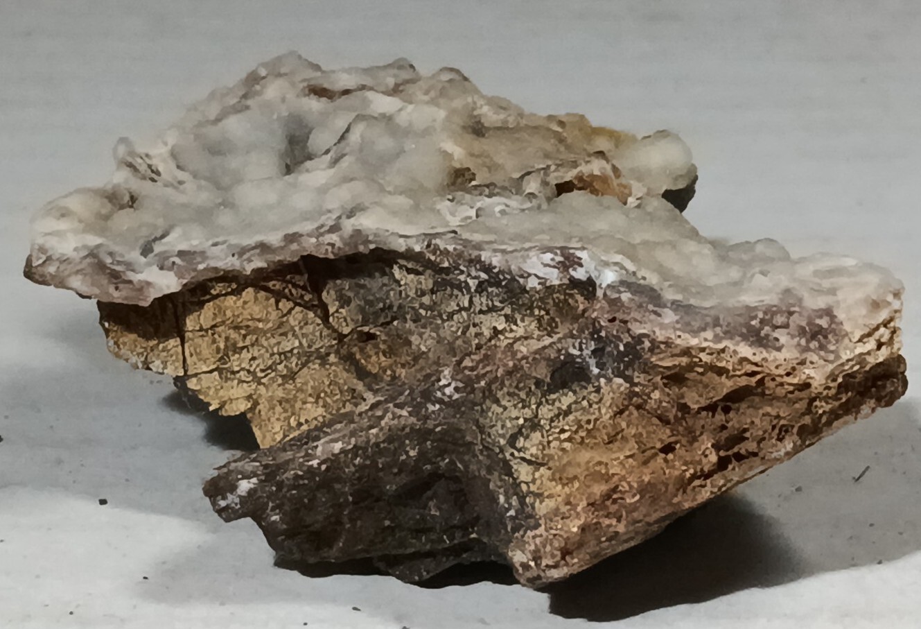 Serpentine Quartz Iron Stillwater Igneous Complex Montana Rock Mineral Gem 2 oz