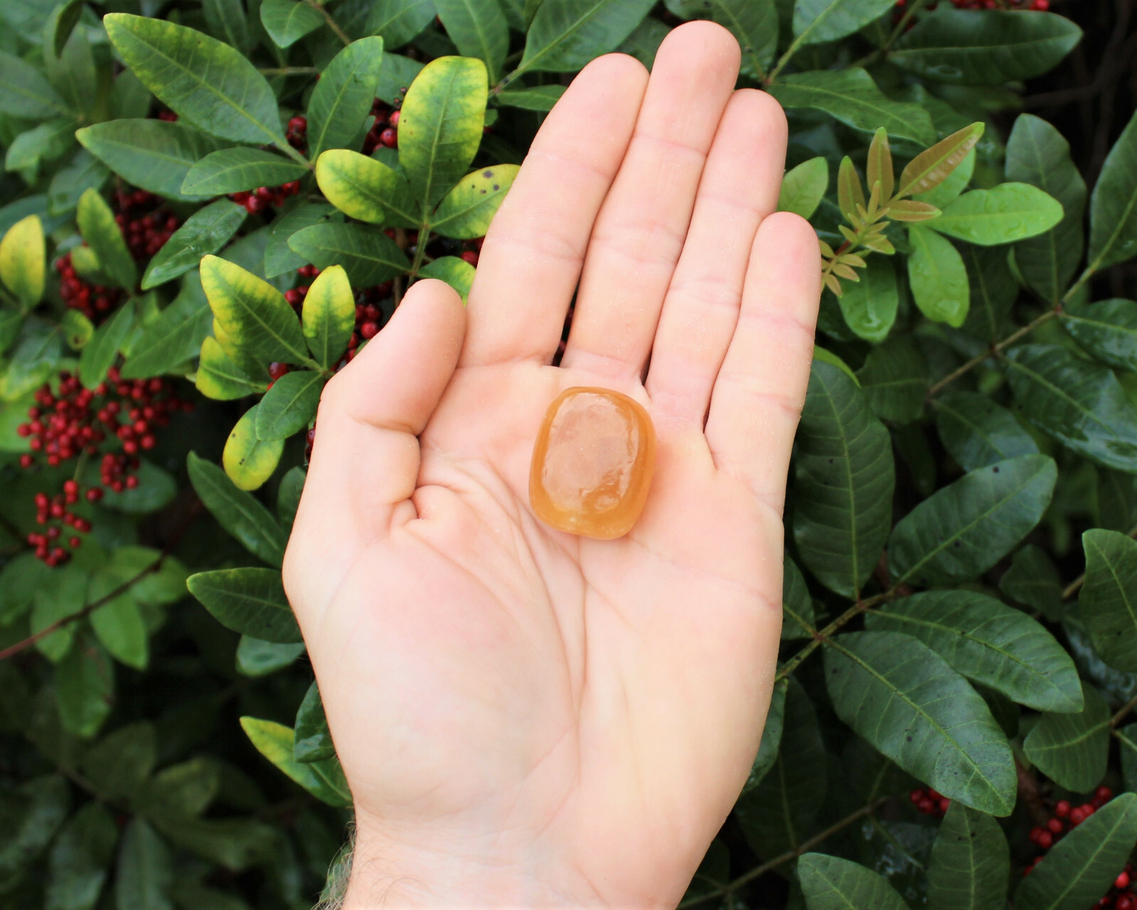 Honey Calcite Tumbled Stones: Choose Ounces or lb Bulk Wholesale Lots (A Grade)