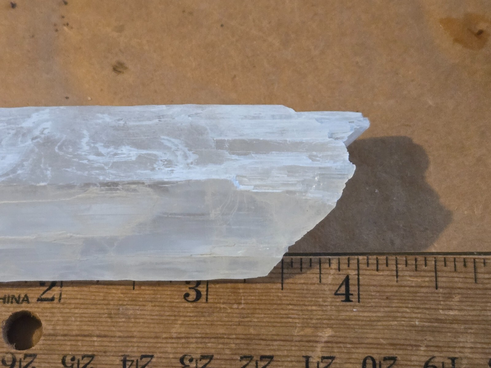 Beautiful White Kernite specimen