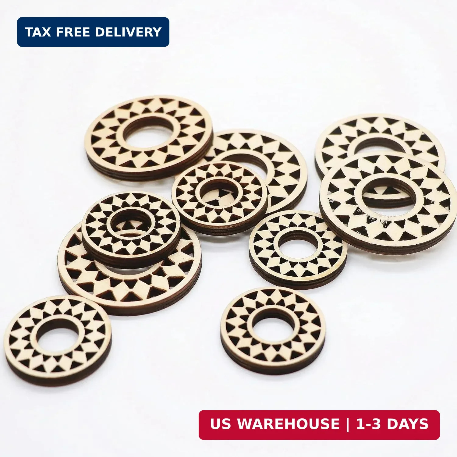 10 PCS Wood Crystal Ball Stand for 20 – 100 Mm Sphere, Wooden Sphere Holder, Cry