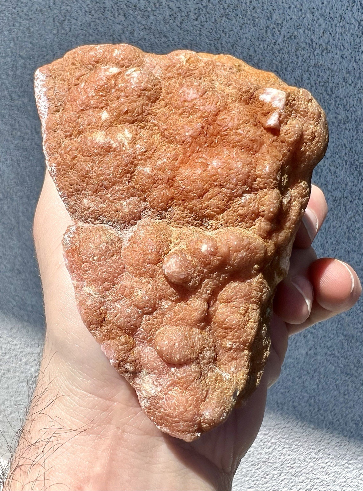 2.0 Pound: Rhodochrosite Radial Scalenohedral Ortiz Crystal Capillitas Argentina
