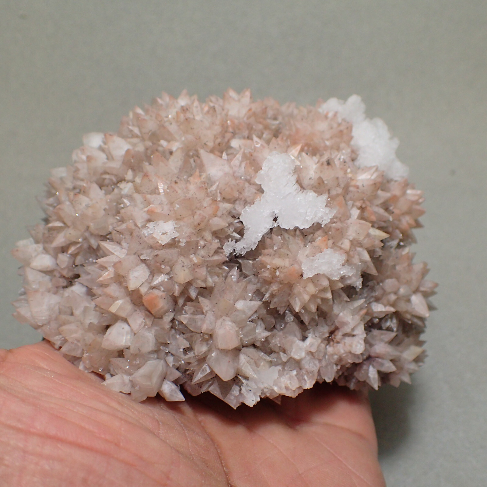 Calcite on Calcite, Santa Eulalia, Chihuahua, Mexico