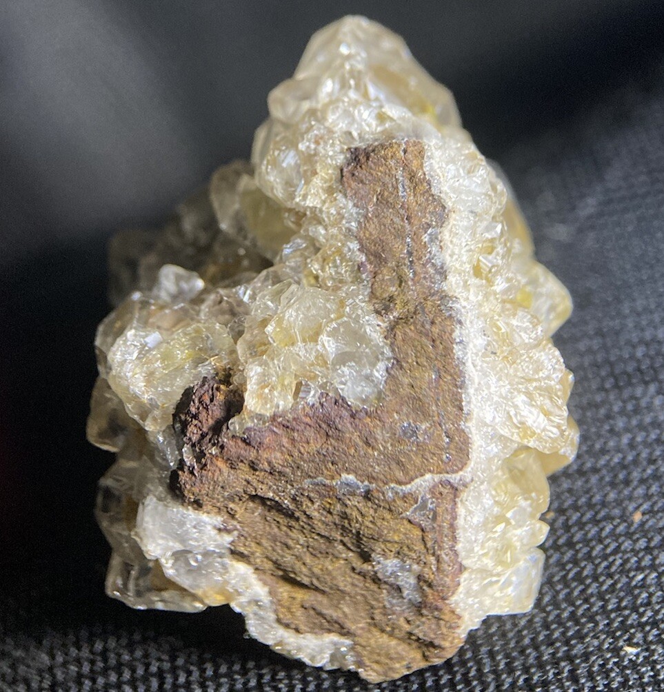 GOLDEN HEALER QUARTZ Natural Crystal Point Cluster SOLWEZI ZAMBIA