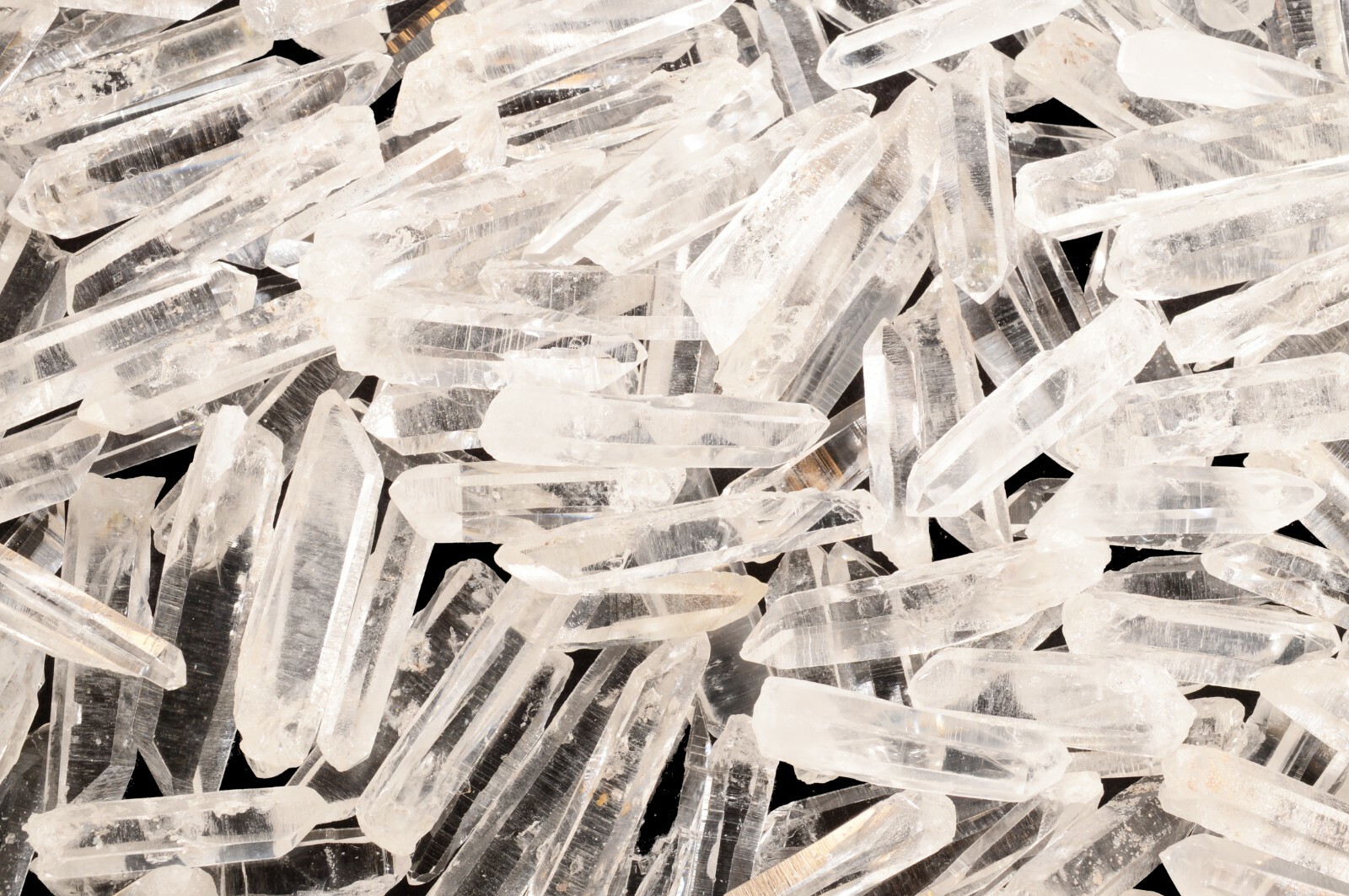 Water Clear Quartz Points 1 1/4″ AAA Grade Rock Mineral Chakra Healing Crystals