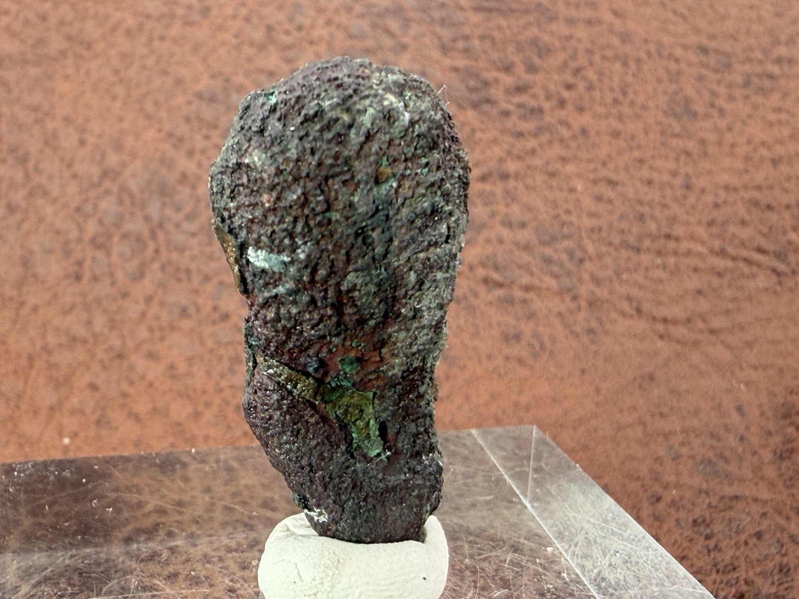 Natural Oxidized Green Glacial Float Copper with Buffed Finish, Michigan 24.9g