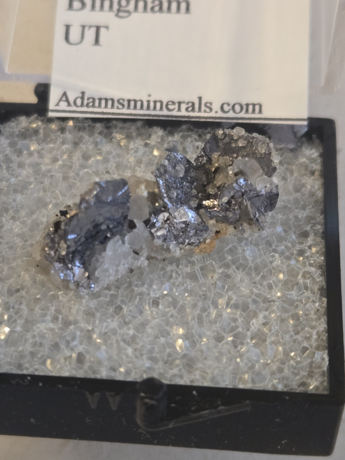 Beautiful Molybdenite Thumbnail specimen
