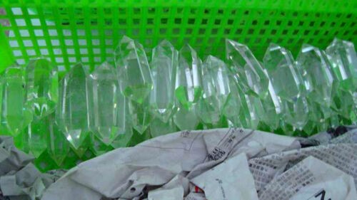 NEW AAA 100% NATURAL ROCK CLEAR QUARTZ CRYSTAL DT WAND POINT HEALING