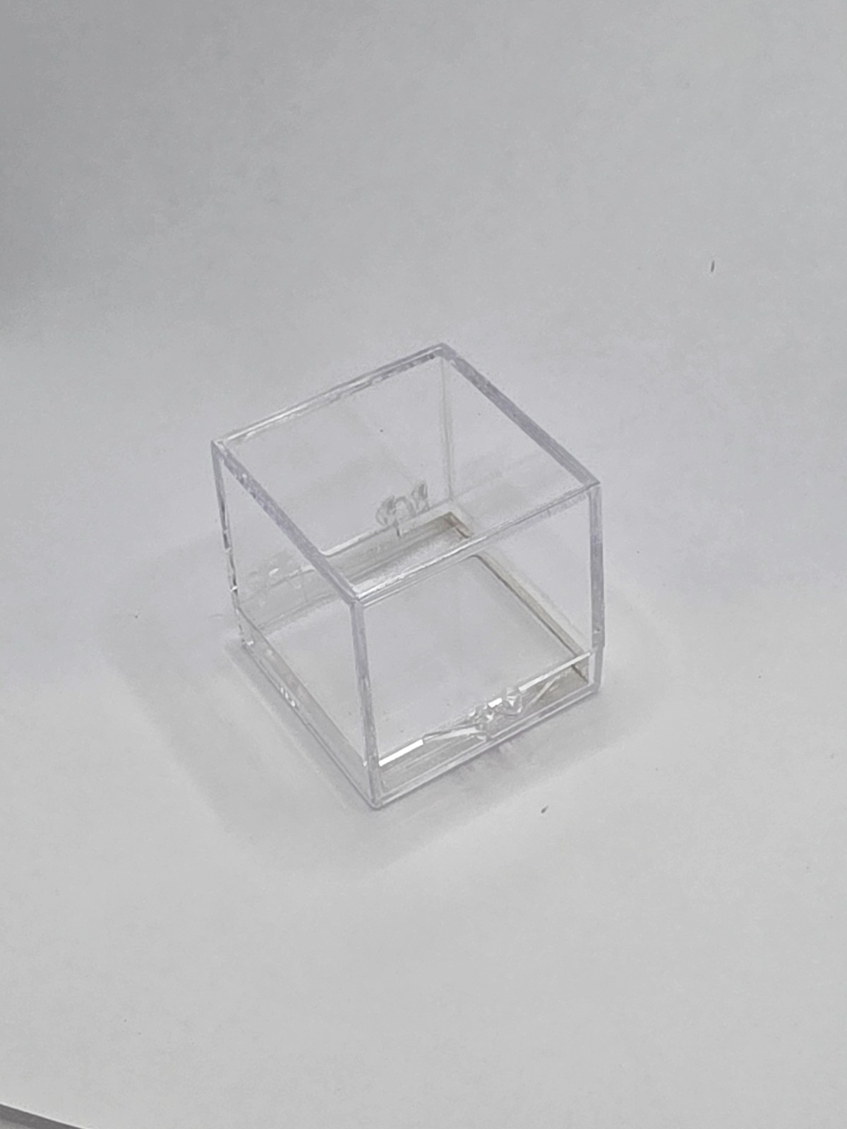 40 Pack Clear Perky Display Boxes Specimen Cases for Minerals New Style With Ins