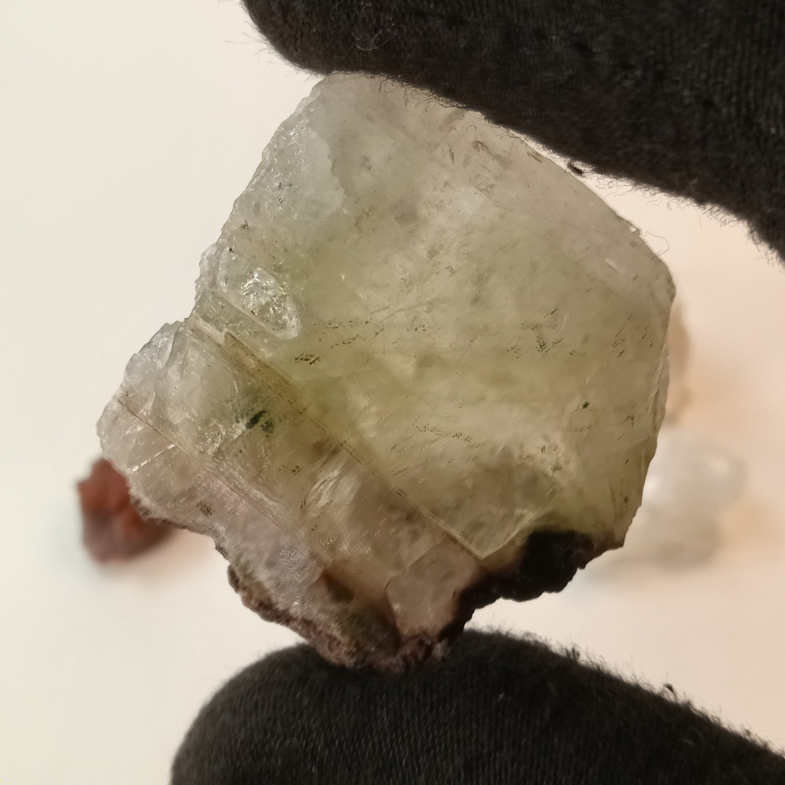 Mixed Mineral Specimen Lot 6pc Stilbite Green Apophyllite Amethyst India I14