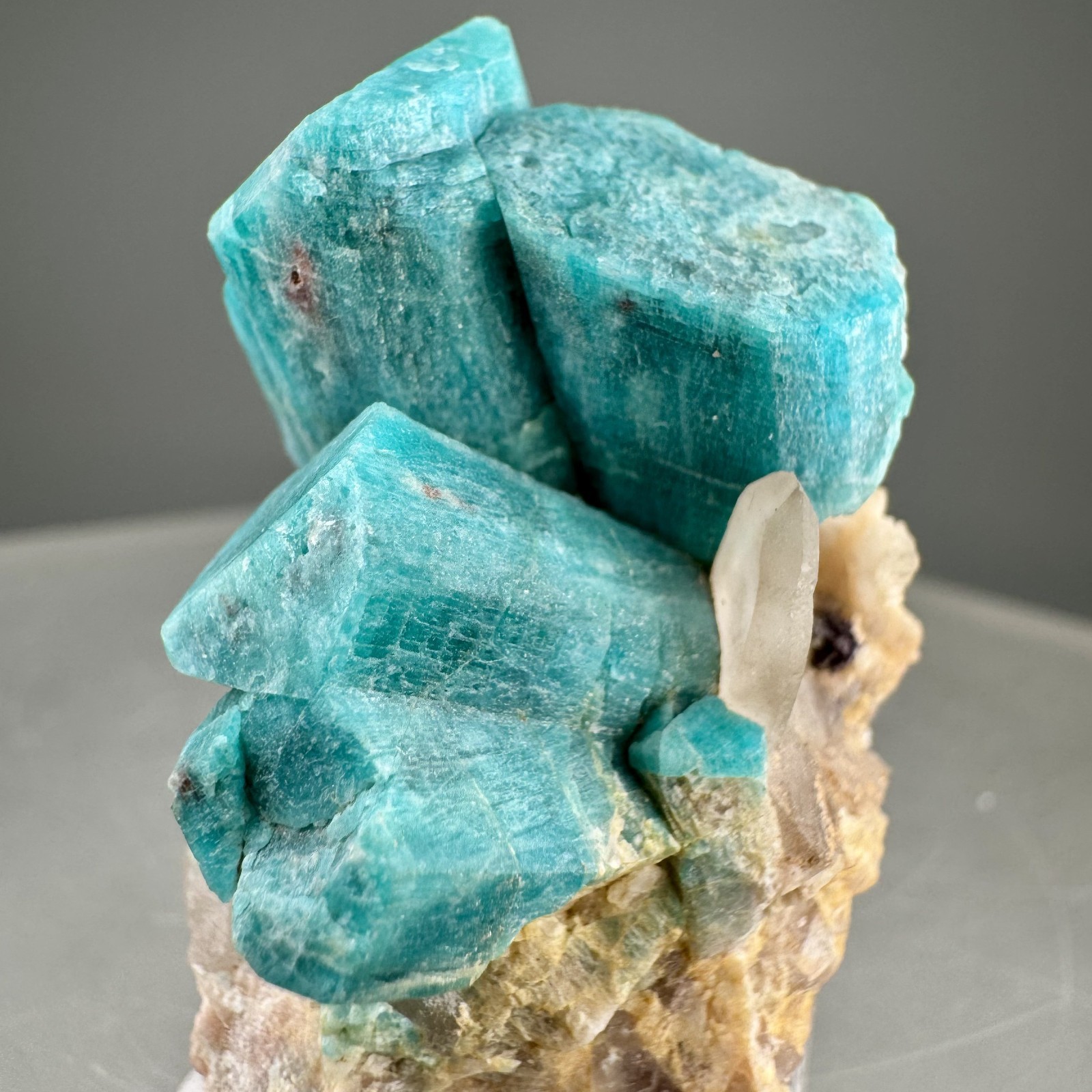Microcline var. Amazonite: Lake George, Park County, Colorado, USA