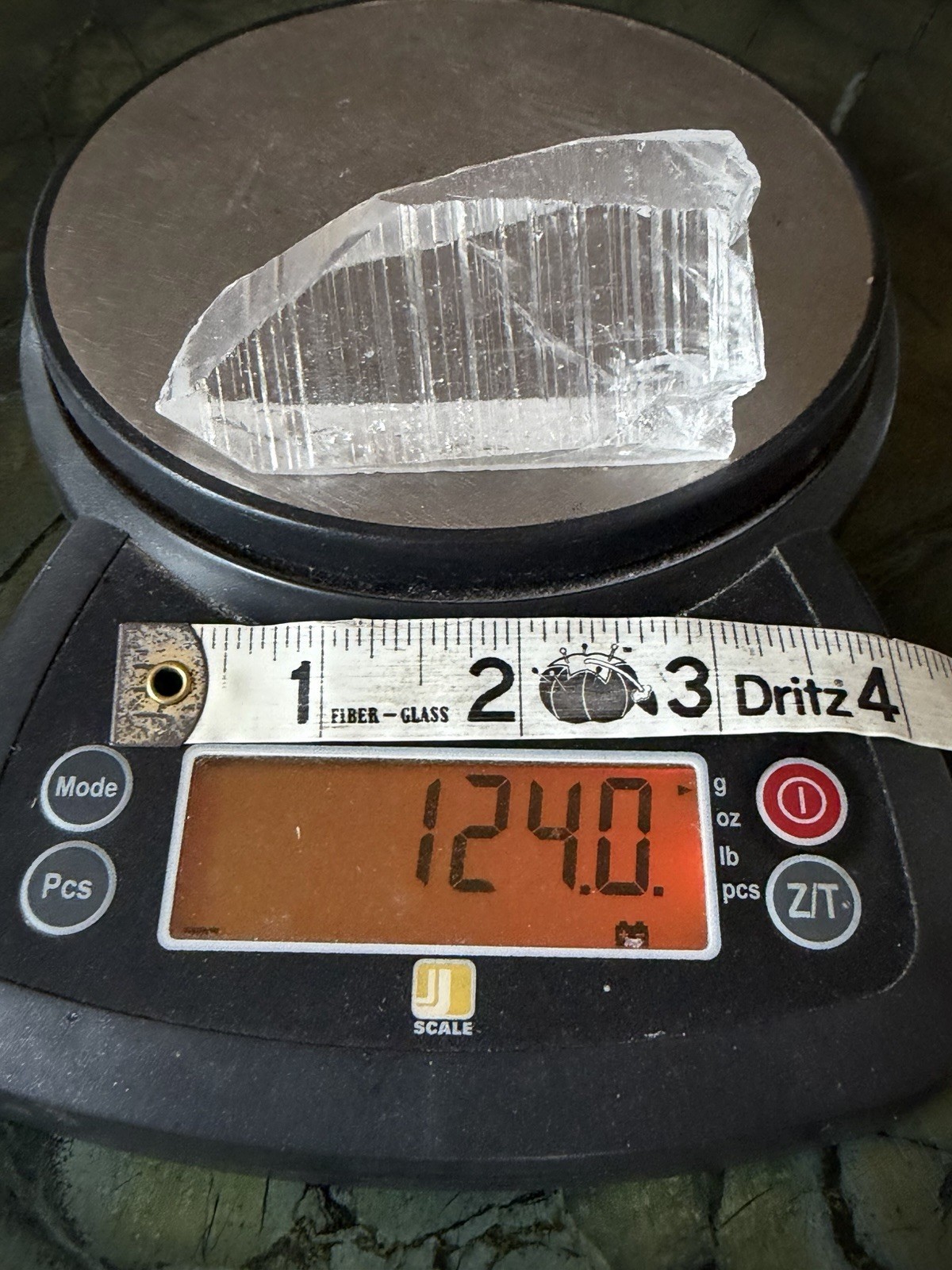 Lemurian Quartz Crystal Optical Quartz Self Healed Quartz Brazil Crystal