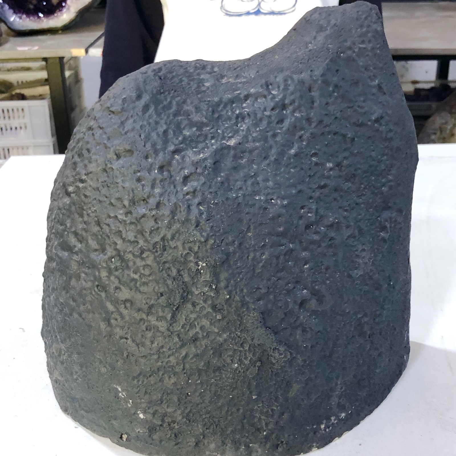25.6LB Natural agate Amethyst geode quartz cluster crystal Cathedral specimen He