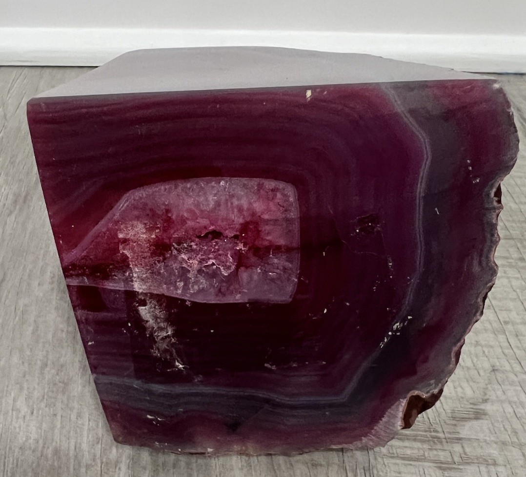 Pink Dyed Brazilian Agate Polished Beautiful BIG 5.5lbs