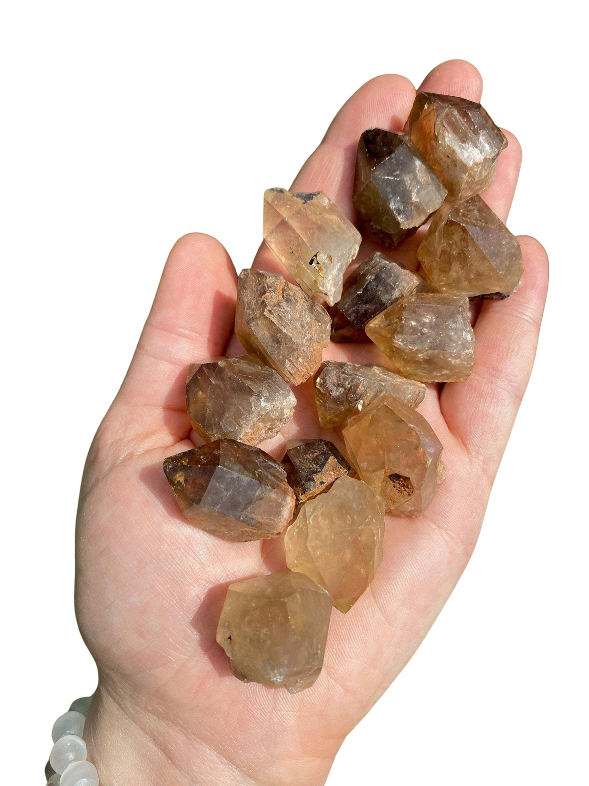 Raw Kundalini Citrine (Natural) Crystal Cluster, Natural Citrine from Congo