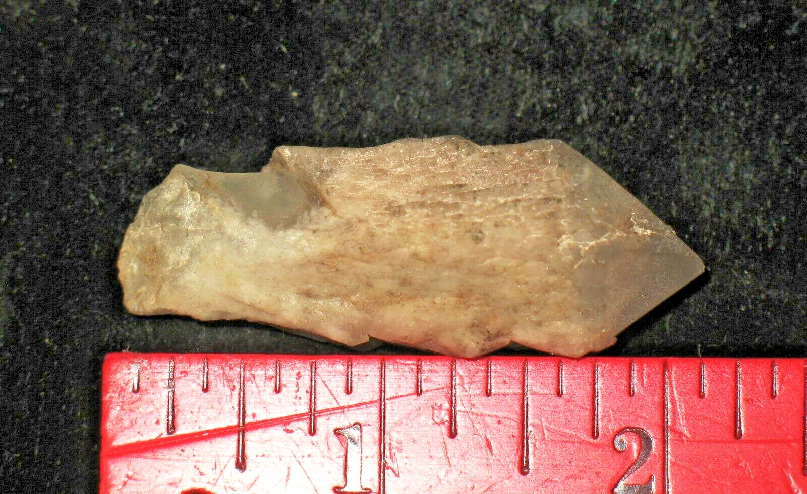 Rare double point end Sceptre Quartz Crystal specimen 2.25 inches