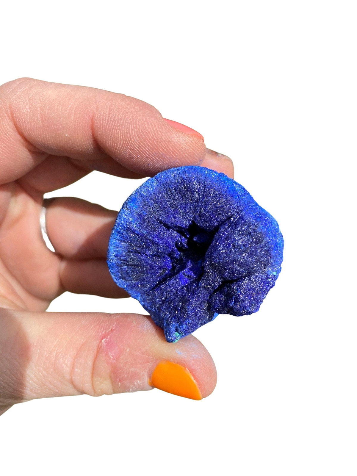 Raw Azurite & Malachite Cluster, Natural Azurite Poteryaevskoe Mine, Siberia